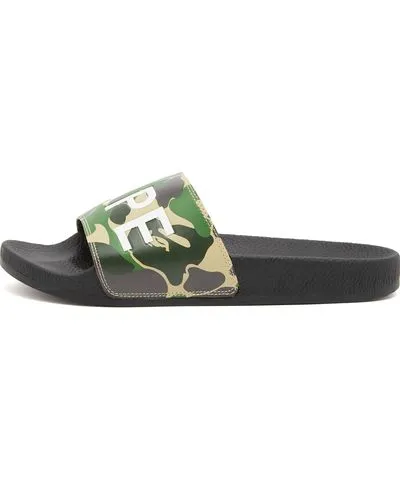 A Bathing Ape Men's ABC Camo Slide