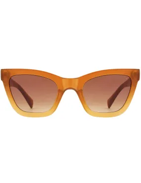 A.Kjaerbede Big Kanye Sunglasses Brown Light Transparent