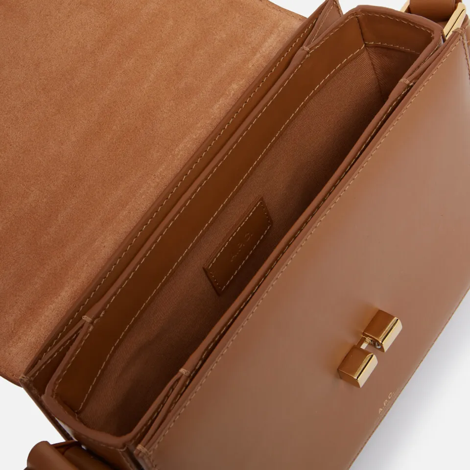 A.P.C. Sac Grace Small Leather Crossbody Bag | Coggles