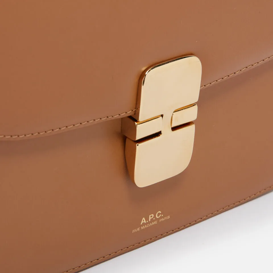 A.P.C. Sac Grace Small Leather Crossbody Bag | Coggles