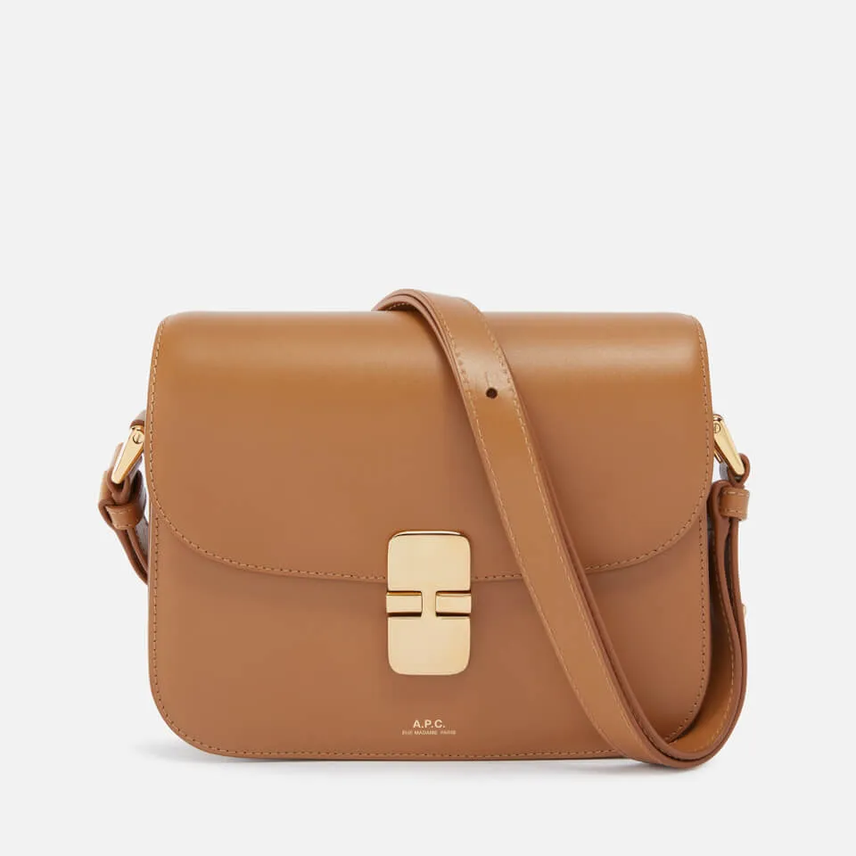 A.P.C. Sac Grace Small Leather Crossbody Bag | Coggles