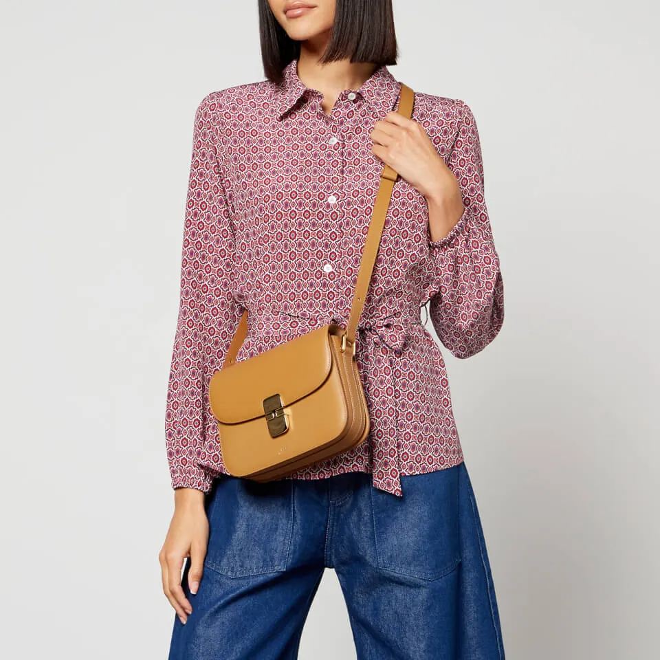 A.P.C. Sac Grace Small Leather Crossbody Bag | Coggles