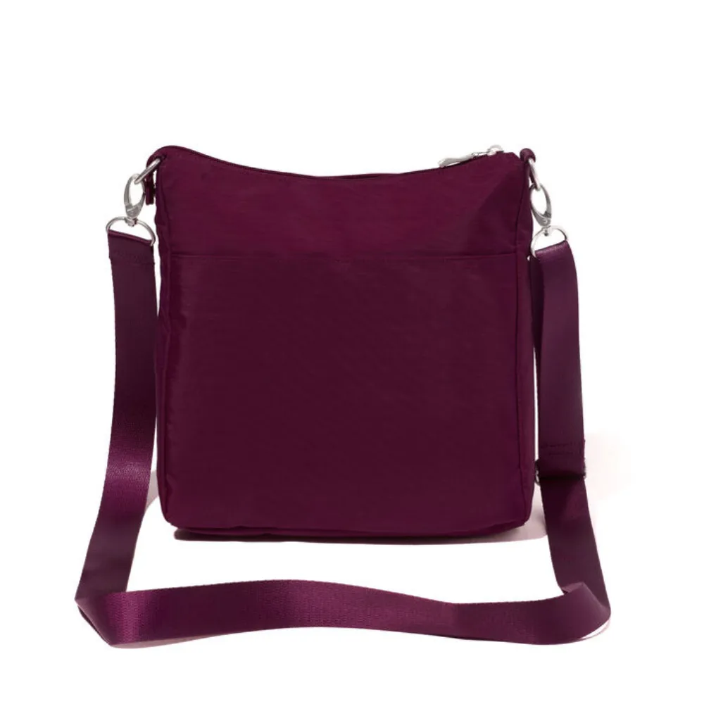 Baggallini Modern Everywhere Mulberry Slim Crossbody Bag (Women's)
