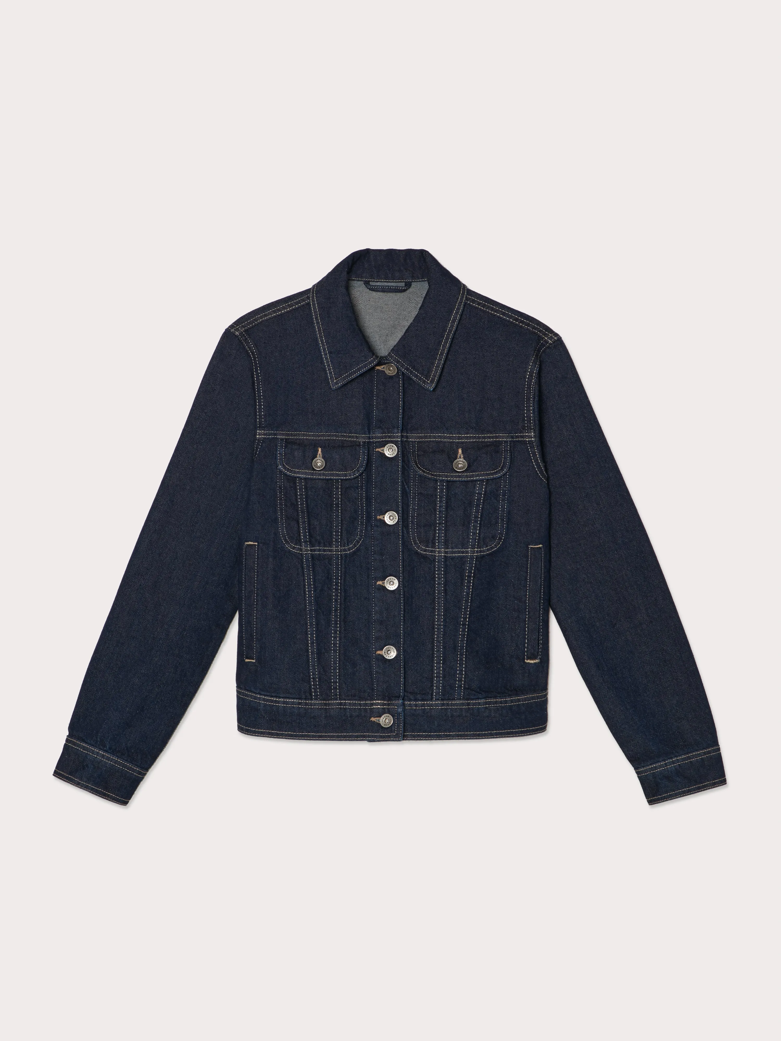 Denim Trucker Jacket | Indigo
