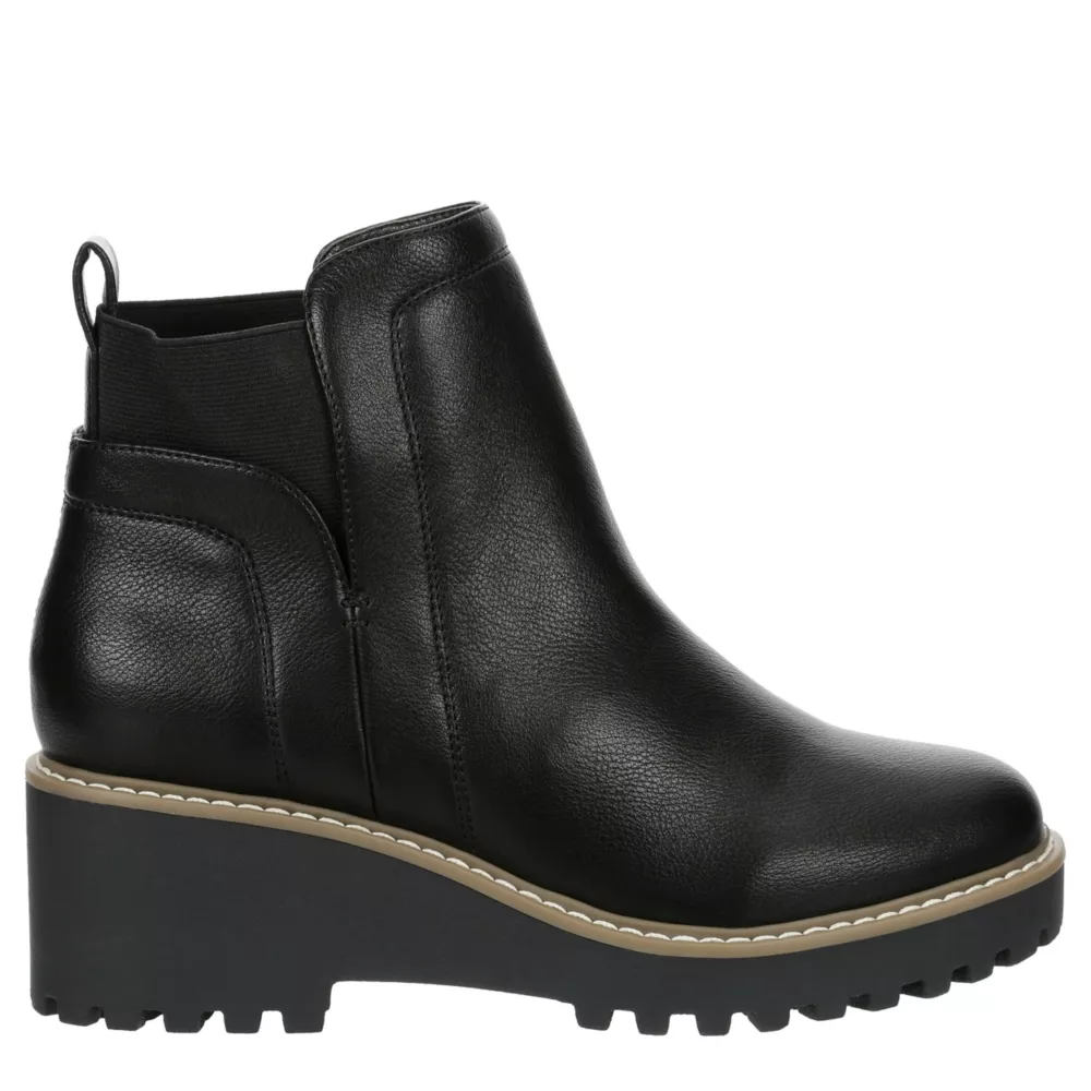 DV BY DOLCE VITA  WOMENS RIELLE WEDGE ANKLE BOOT