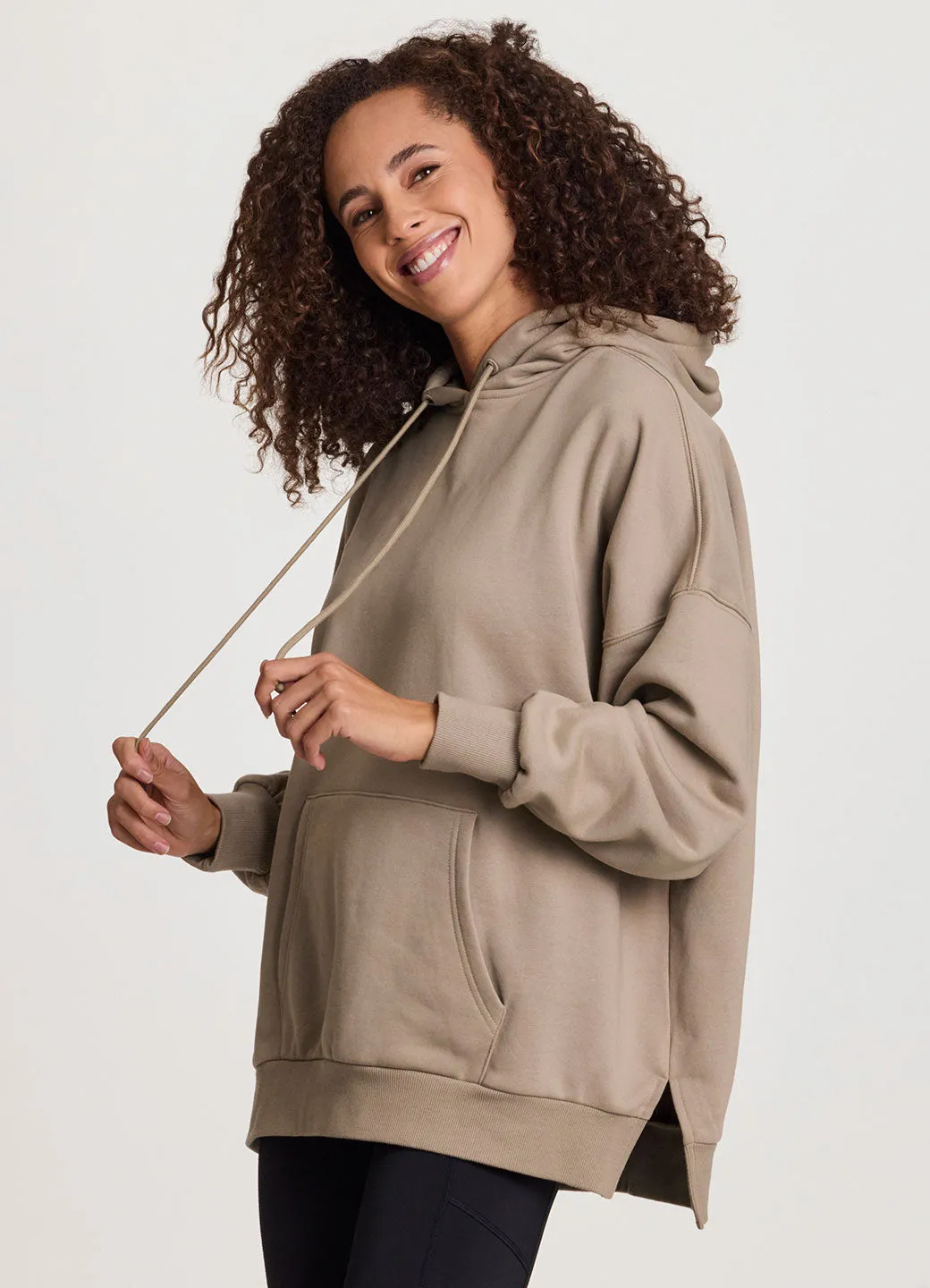 Everyday Go-To Oversized Fleece Hoodie