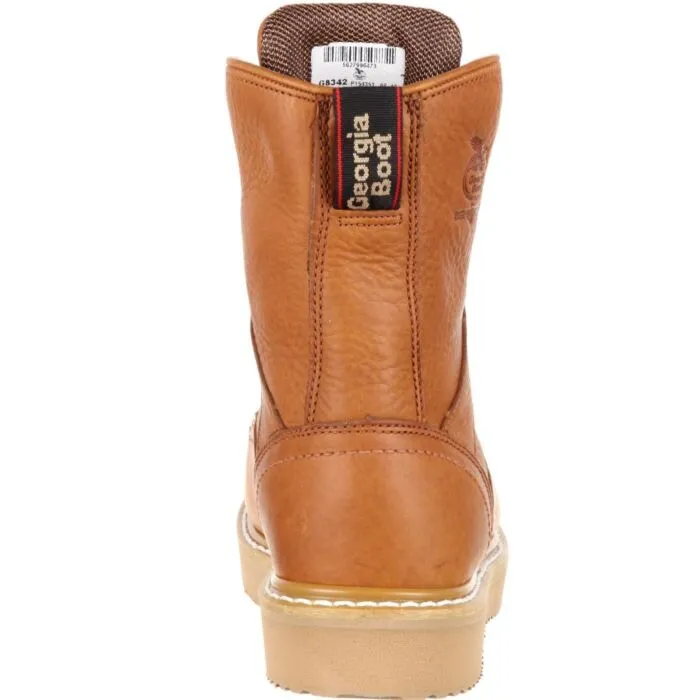 Georgia Men's Wedge 8" Steel Toe Boot