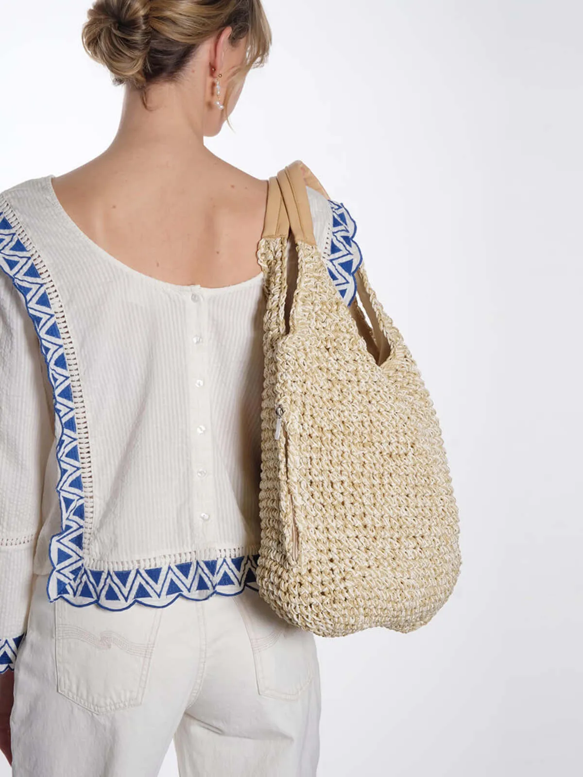 Jackie Shoulder Bag - Neutrals
