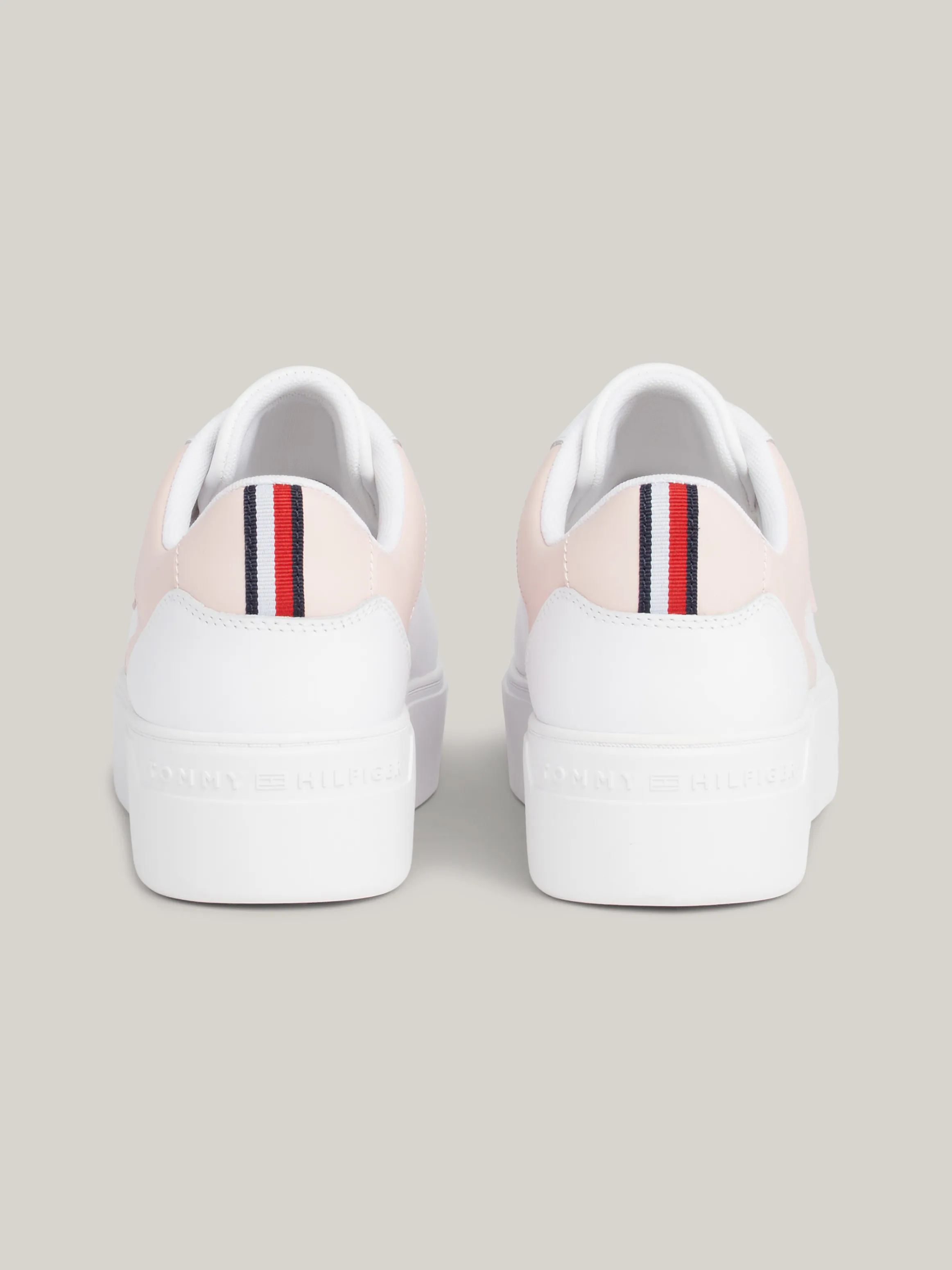 Leather Platform Court Trainers | Sneakers | Tommy Hilfiger