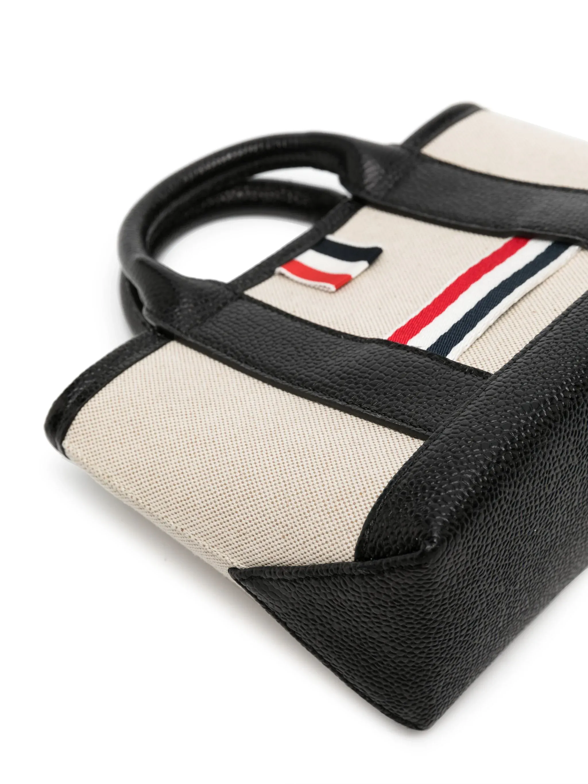 mini Tool leather tote bag