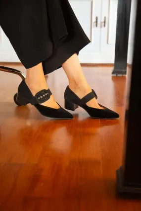 Momoc Heeled Shoes Tulip Black