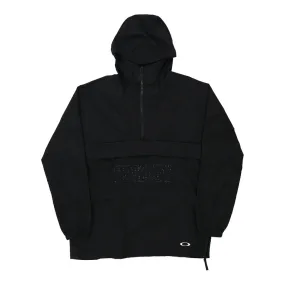 Oakley Spellout Jacket - Small Black Polyester