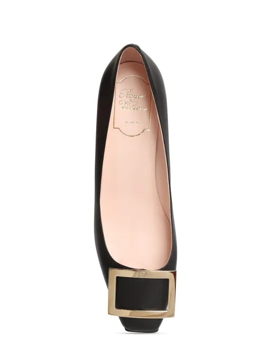 Roger Vivier   45mm Trompette leather pumps 