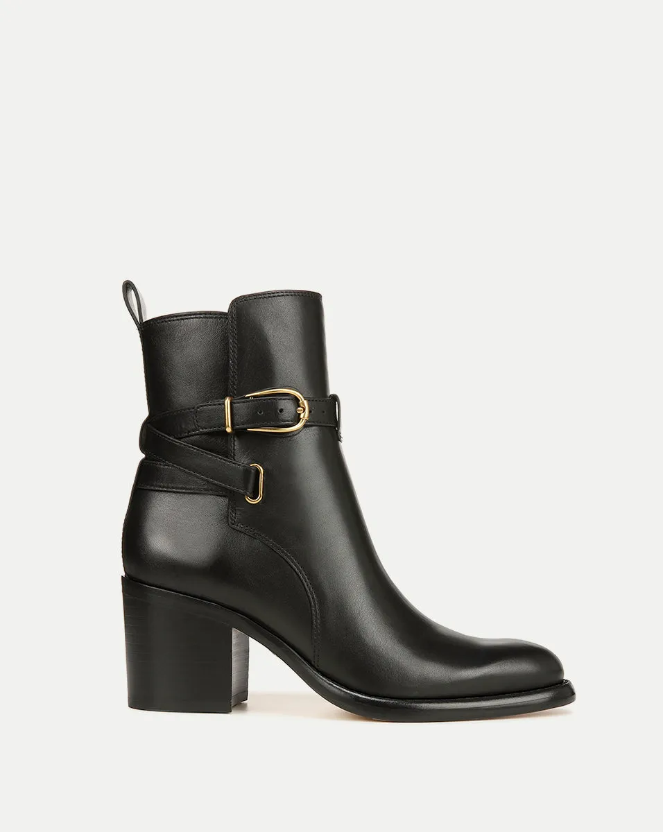Sohelia Leather Ankle Bootie