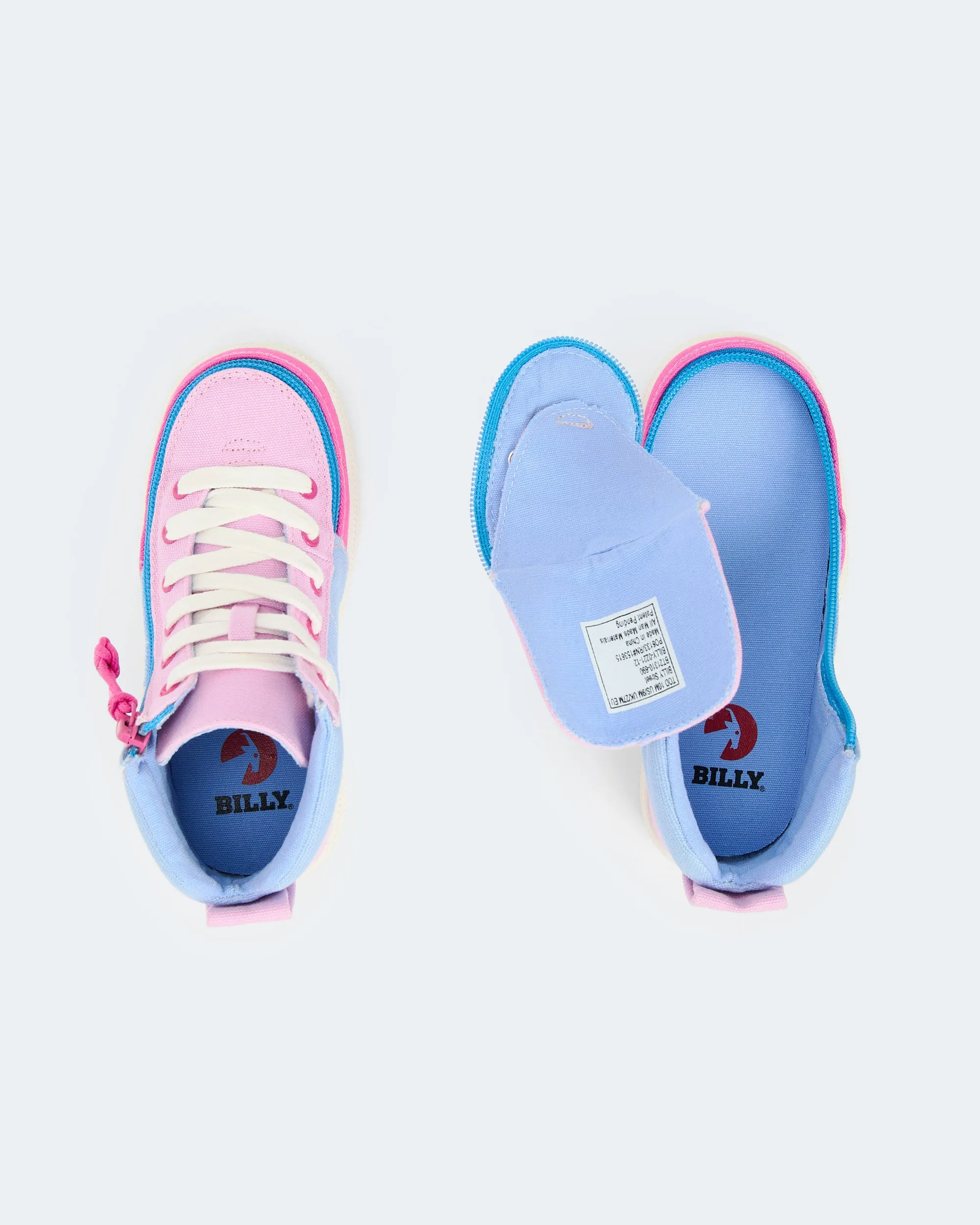 Street High Top (Toddler) - Pink Colourblock