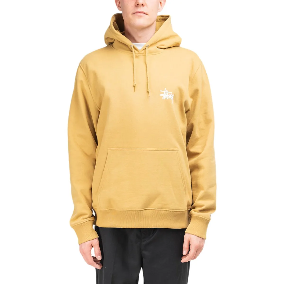 Stüssy Basic Hoodie (Light Brown)