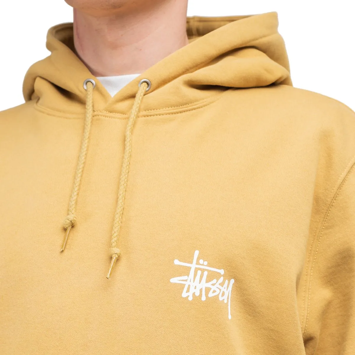 Stüssy Basic Hoodie (Light Brown)