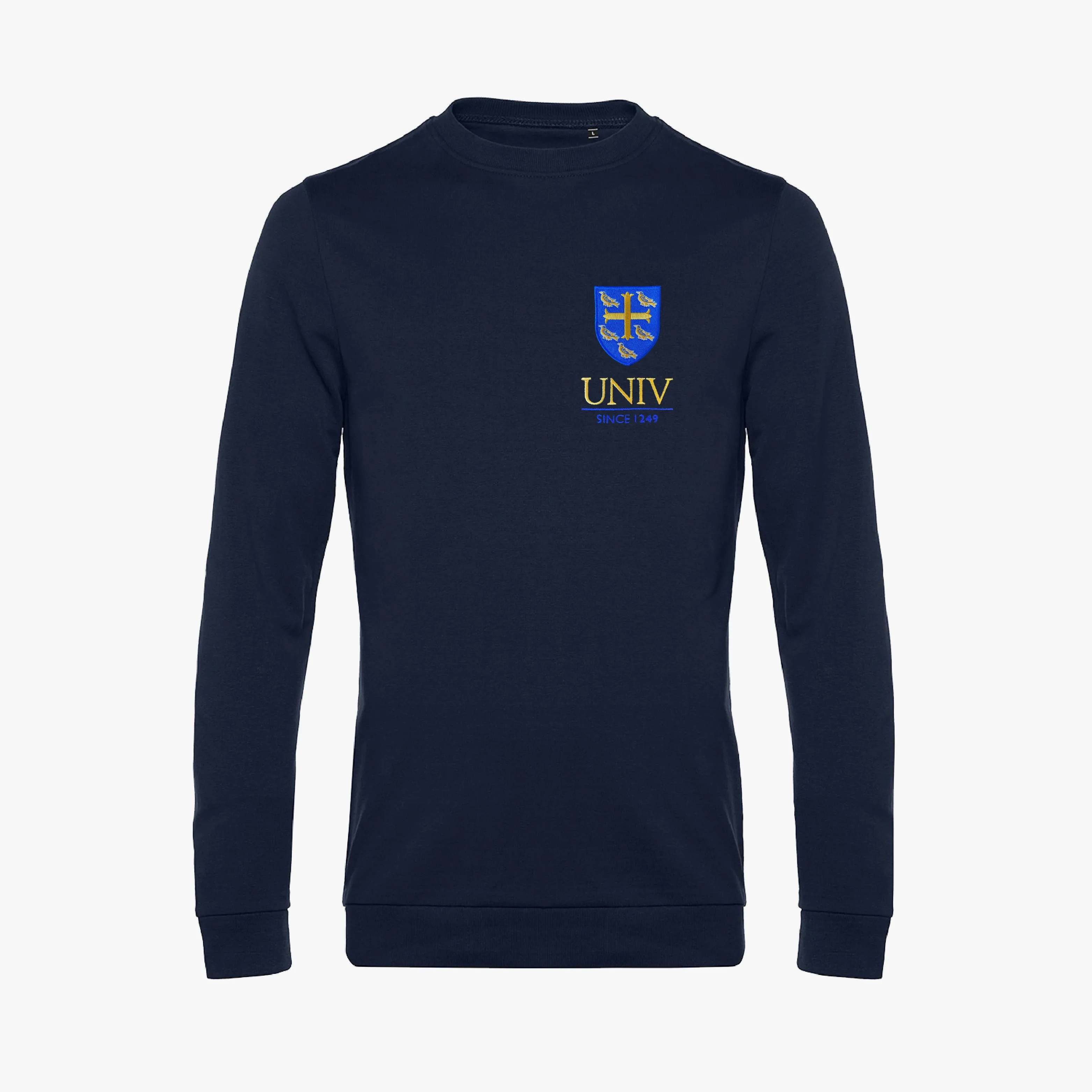 University College Men's Organic Embroidered Sweatshirt