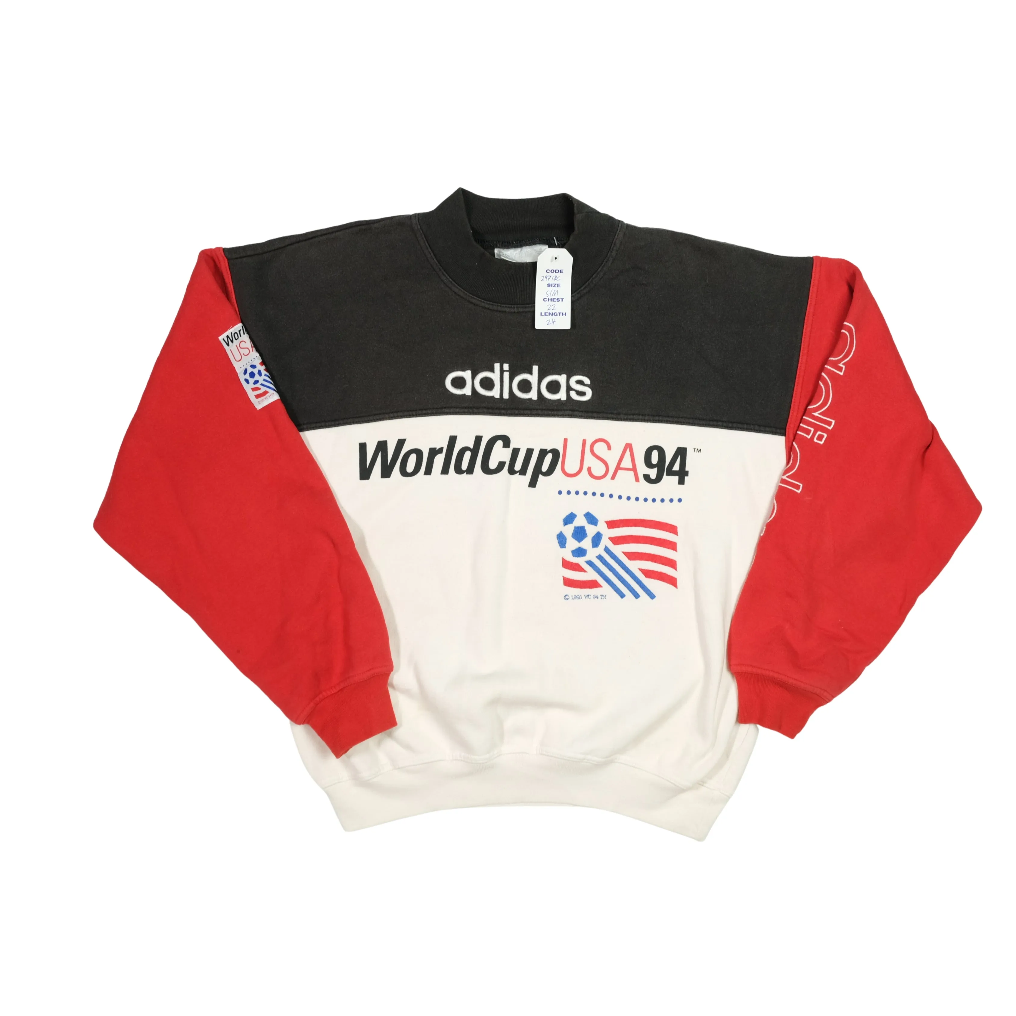 USA Adidas World Cup 1994 Vintage Sweatshirt Small/Medium