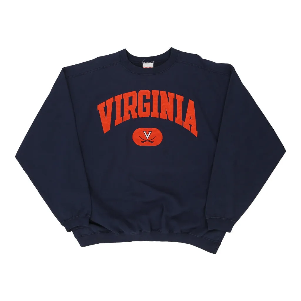 Virginia Mincers Sweatshirt - XL Navy Cotton Blend