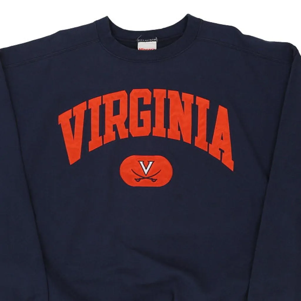 Virginia Mincers Sweatshirt - XL Navy Cotton Blend