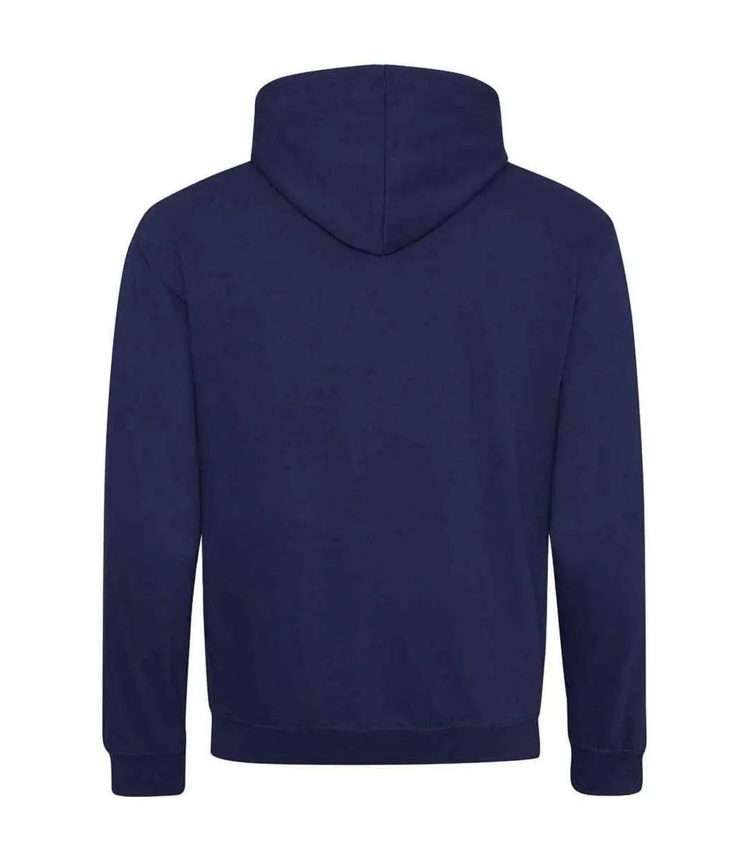 Womens/ladies varsity hoodie oxford navy/hawaiian blue Awdis